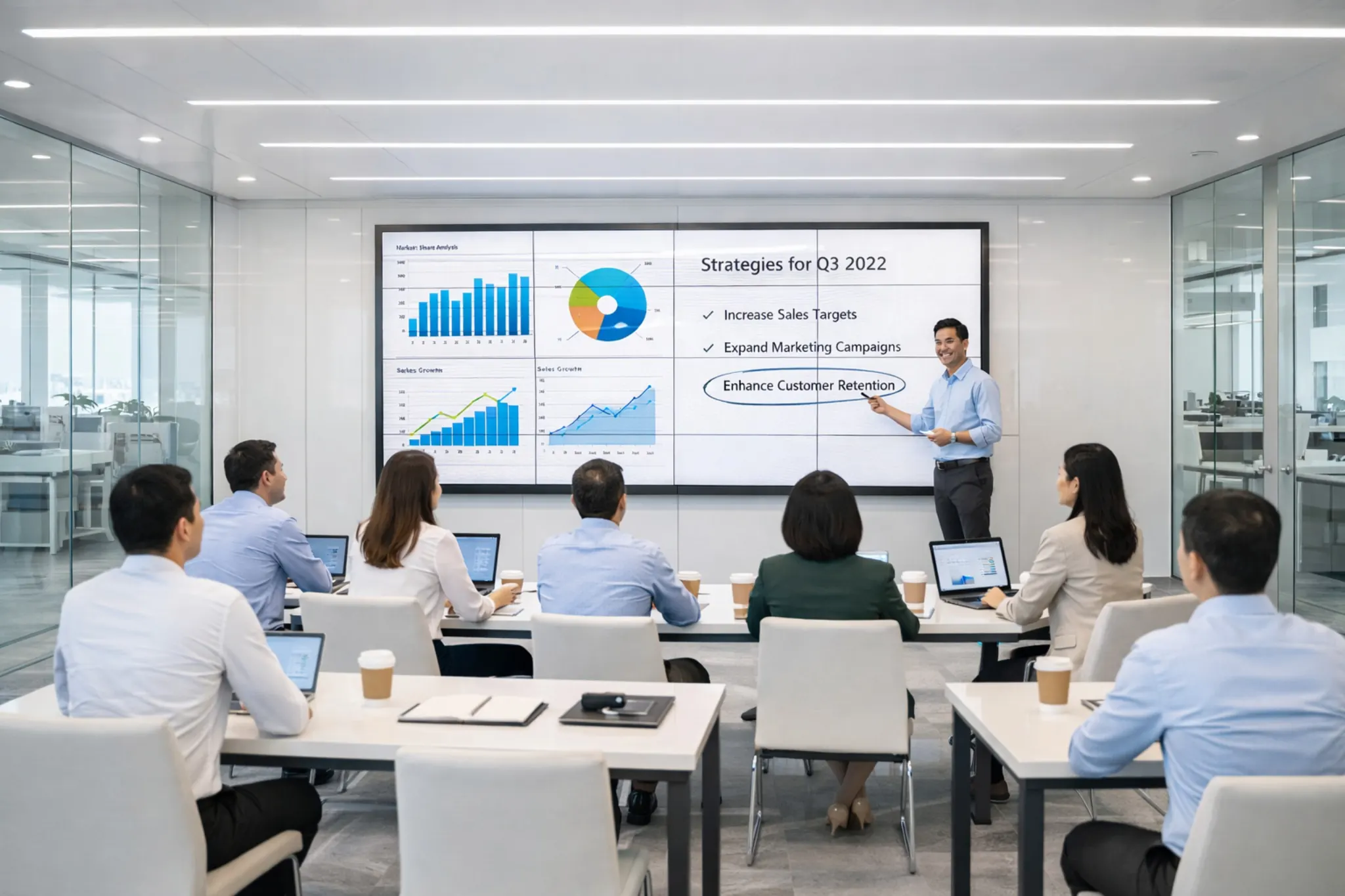 Training room videowall solution in Singapore